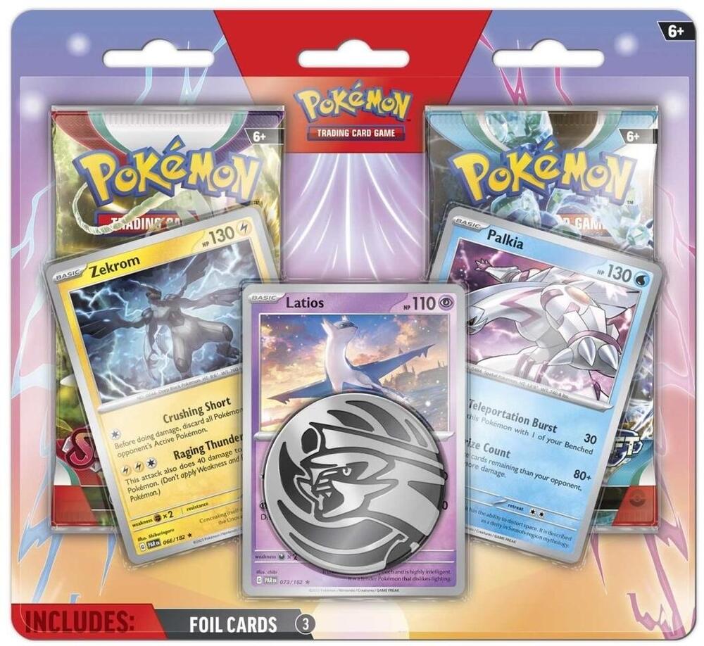blister pack pokemon cards Journey Together & Destined Rivals 2 Pack [Latios, Zekrom – Hidden Gems Card Shop [S9] Size:27
