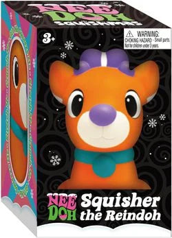 NeeDoh 2026 Squishmas Squisher the Reindeer Stress Ball