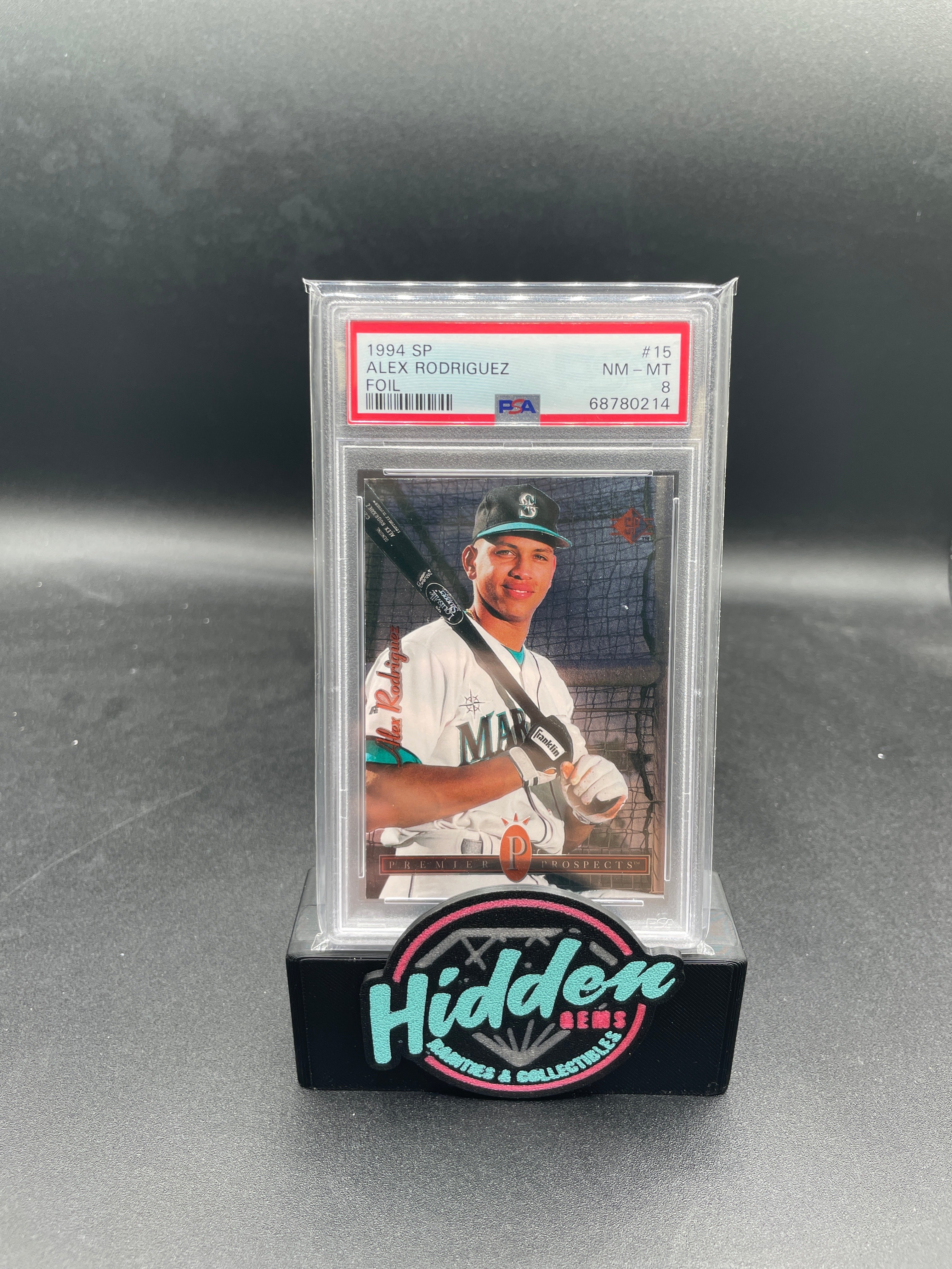 1994 SP #15 ALEX RODRIGUEZ FOIL PSA 8 — Sports Trading Cards