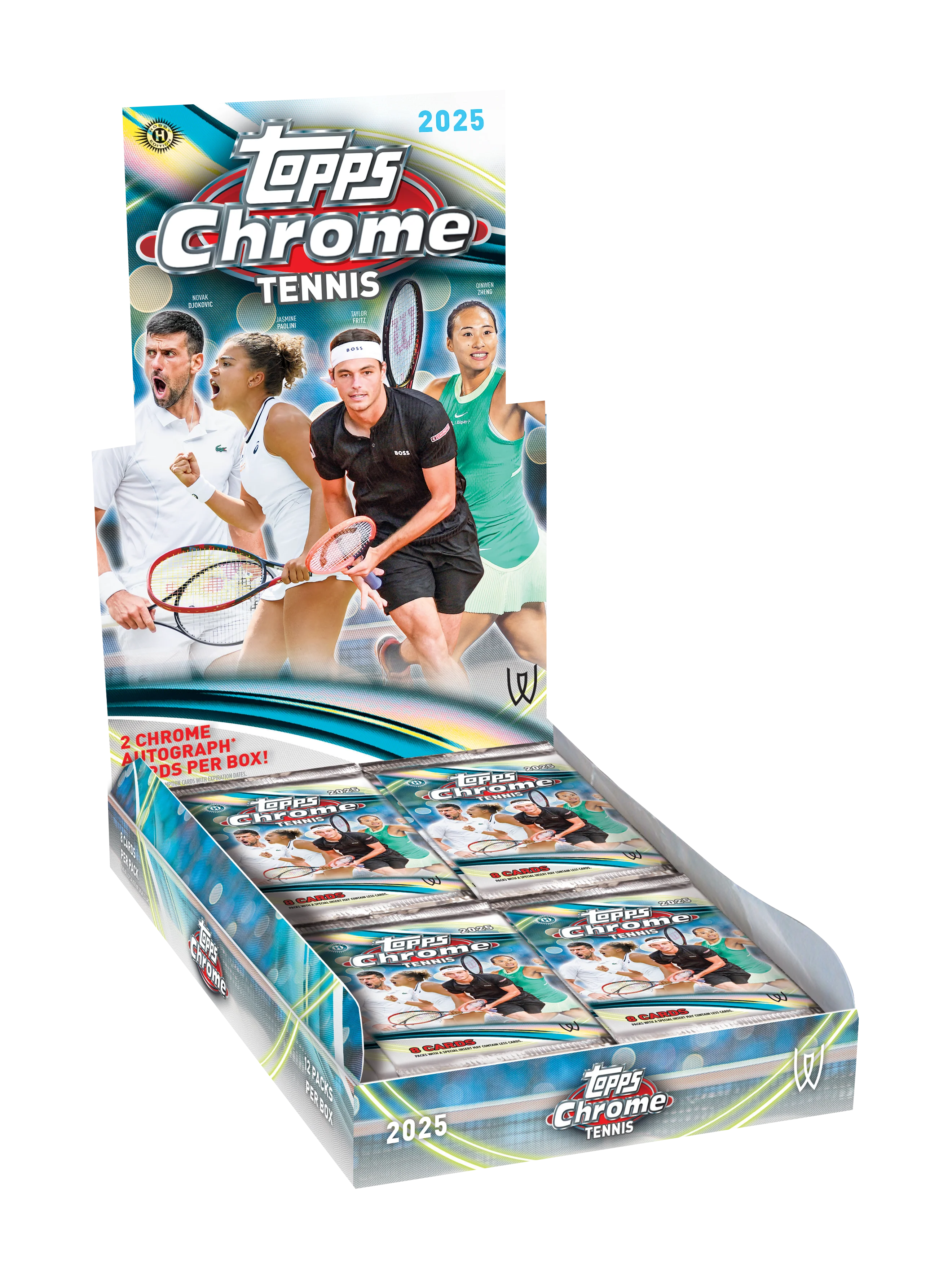 2025 Topps Chrome® Tennis — Sports Trading Cards