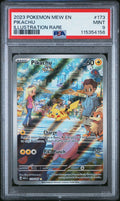 2023 POKEMON MEW EN-151 173 PIKACHU ILLUSTRATION RARE PSA 9
