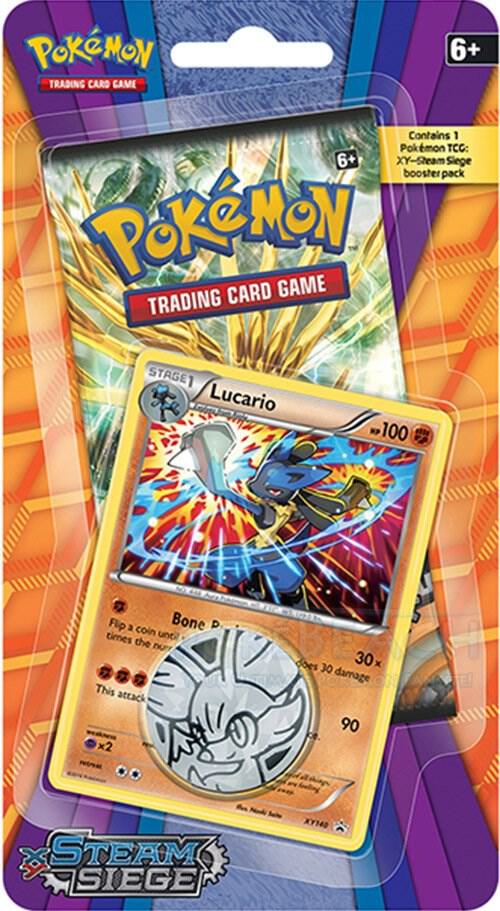 Steam Siege Single Pack Blister [Lucario] - XY - Steam Siege (STS)