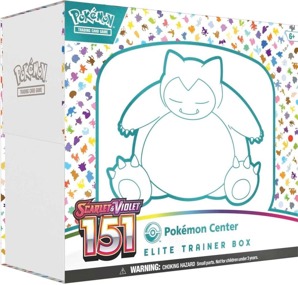 151 Pokemon Center Elite Trainer Box (Exclusive) - SV: Scarlet & Violet 151 (MEW) — Trading Cards