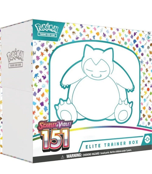 151 Pokemon TCG Scarlet & Violet Elite Trainer Box ETB — Trading Cards