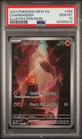 2023 Pokemon Scarlet & Violet : 151 Charmander #168 Illustration Rare PSA 10
