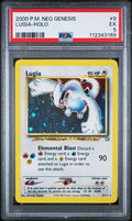 2000 POKEMON NEO GENESIS 9 LUGIA-HOLO PSA 5