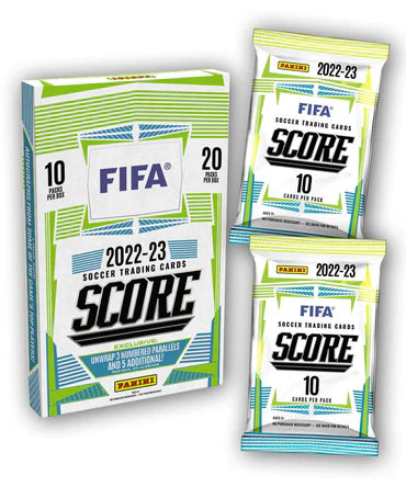 2022-23 Score FIFA Soccer Retail Display — Sports Trading Cards