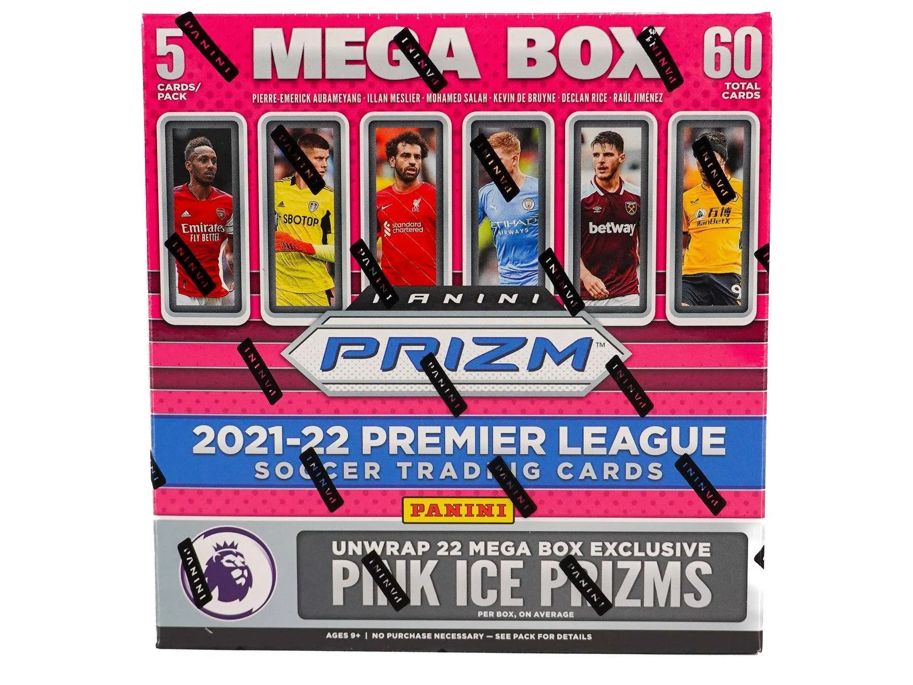 2021/22 Panini Prizm Premier League EPL Soccer Mega Box (Pink Ice Prizms!) — Sports Trading Cards
