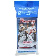 2021 Bowman Baseball Hanger Pack — Sports Trading Cards