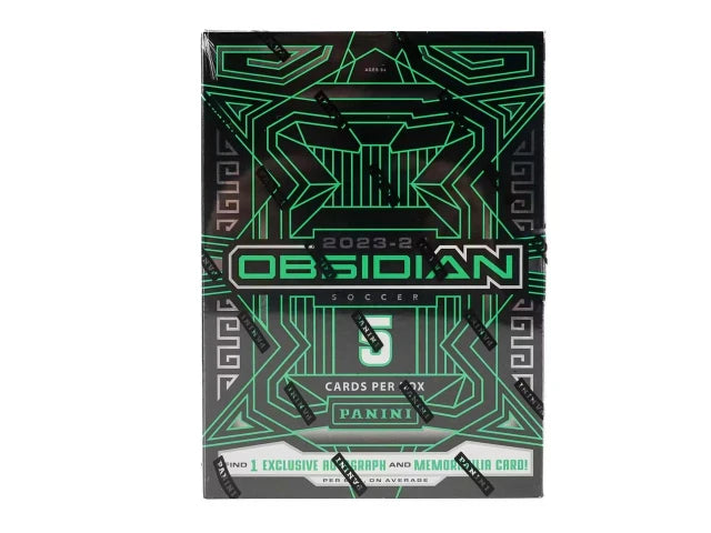 2023-24 Panini Obsidian Soccer International Hobby Box — Sports Trading Cards