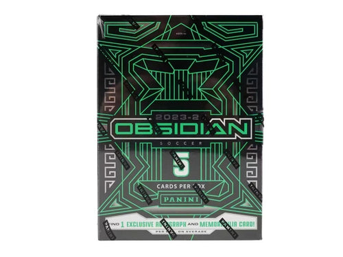 2023-24 Panini Obsidian Soccer International Hobby Box — Sports Trading Cards