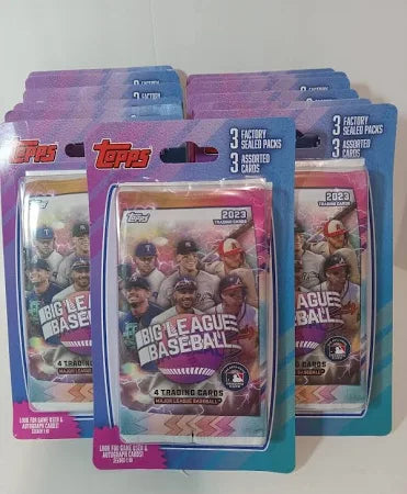 2023 big league baseball 3 pack — Sports Trading Cards