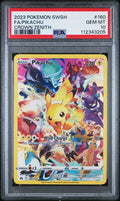 2023 POKEMON SWORD AND SHIELD CROWN ZENITH 160 FULL ART/PIKACHU PSA 10