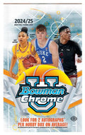 2024/25 Bowman University Chrome Basketball Hobby Box — Sports Trading Cards
