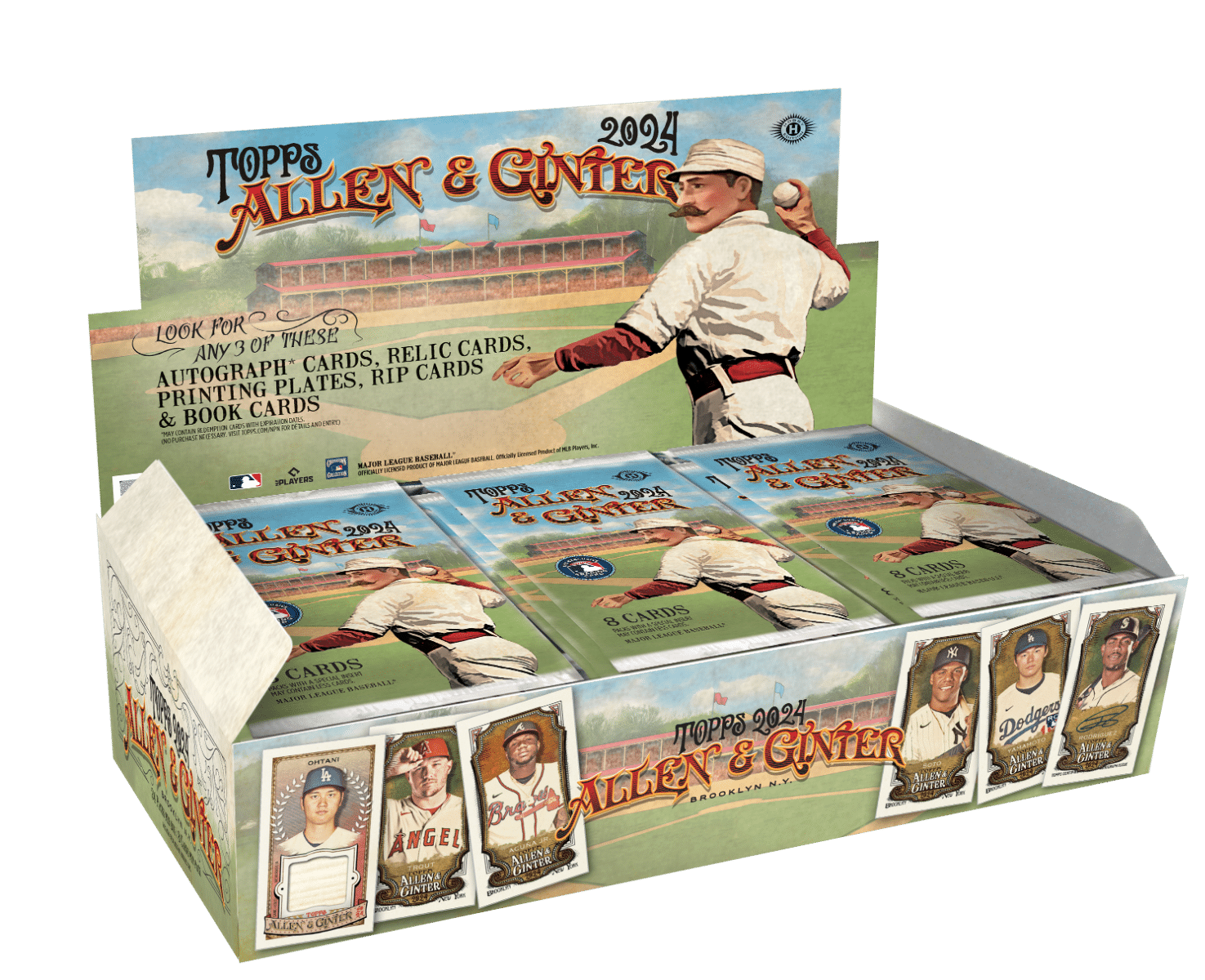 2024 Topps Allen & Ginter Baseball Hobby Box — Sports Trading Cards