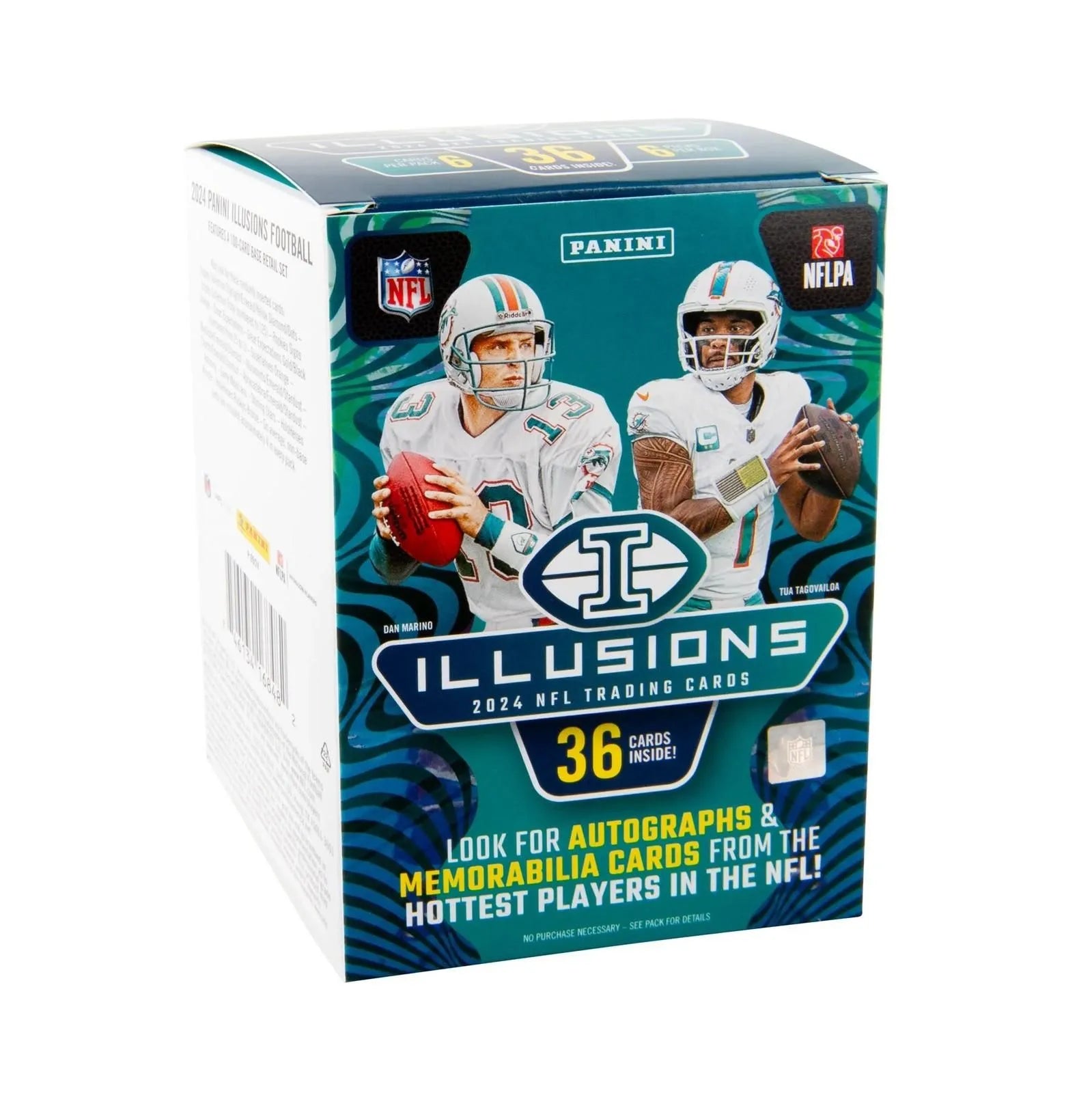 2024 Panini Illusions Football Trading Cards Blaster Box — Sports Trading Cards
