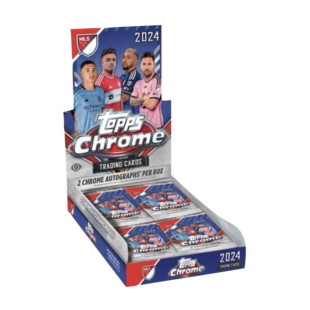 2024 Topps Chrome MLS Hobby Box - SEALED — Sports Trading Cards
