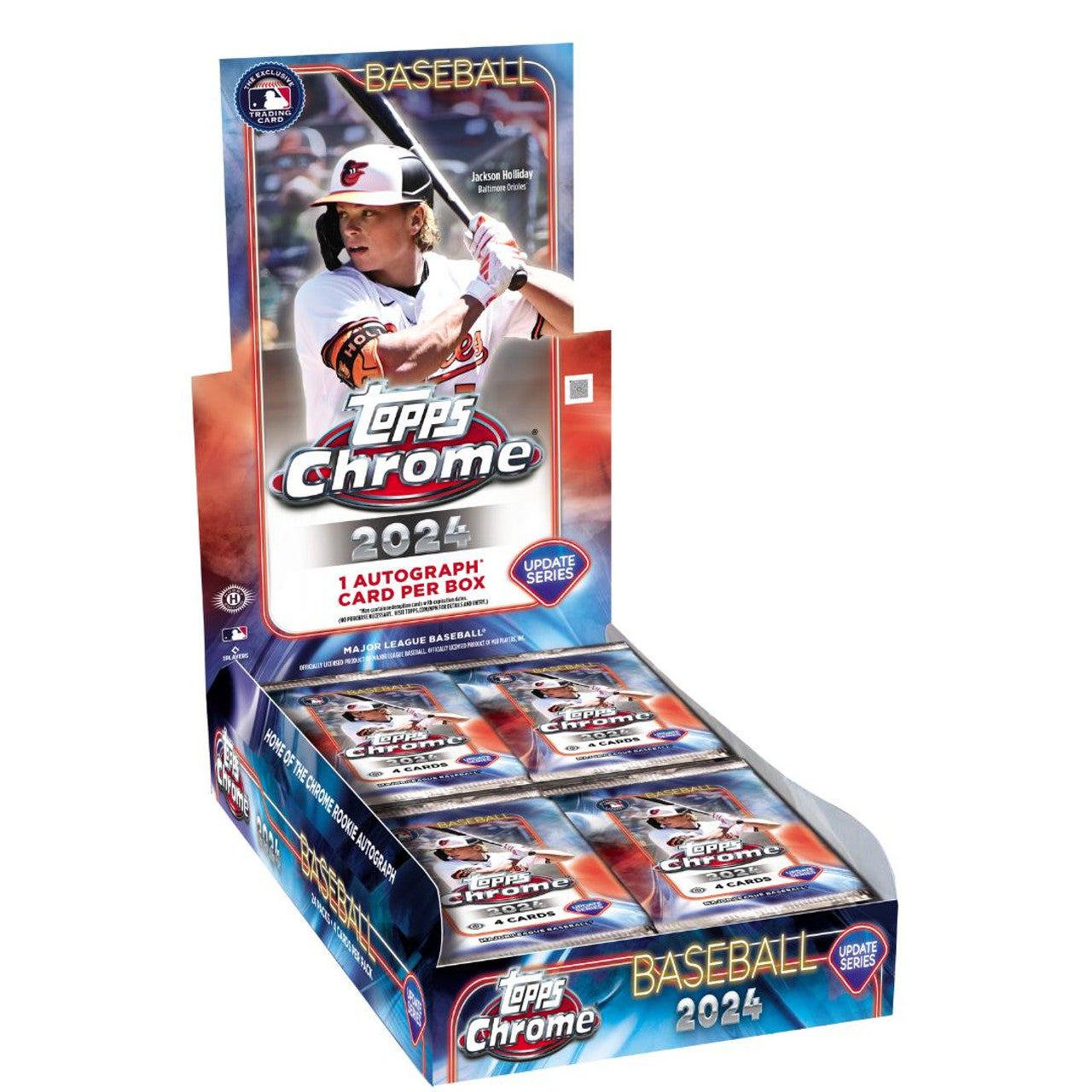 2024 Topps Chrome Update Series Baseball Hobby Box - SEALED — Sports trading cards