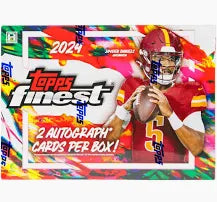 2024 Topps NFL Finest Hobby Box — Sports Trading Cards