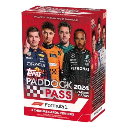 2024 TOPPS PADDOCK PASS FORMULA 1 Blaster Box - SEALED — Sports Trading Cards