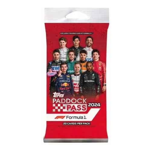2024 Topps Paddock Pass Formula 1 Fat Pack - SEALED — Sports Trading Cards