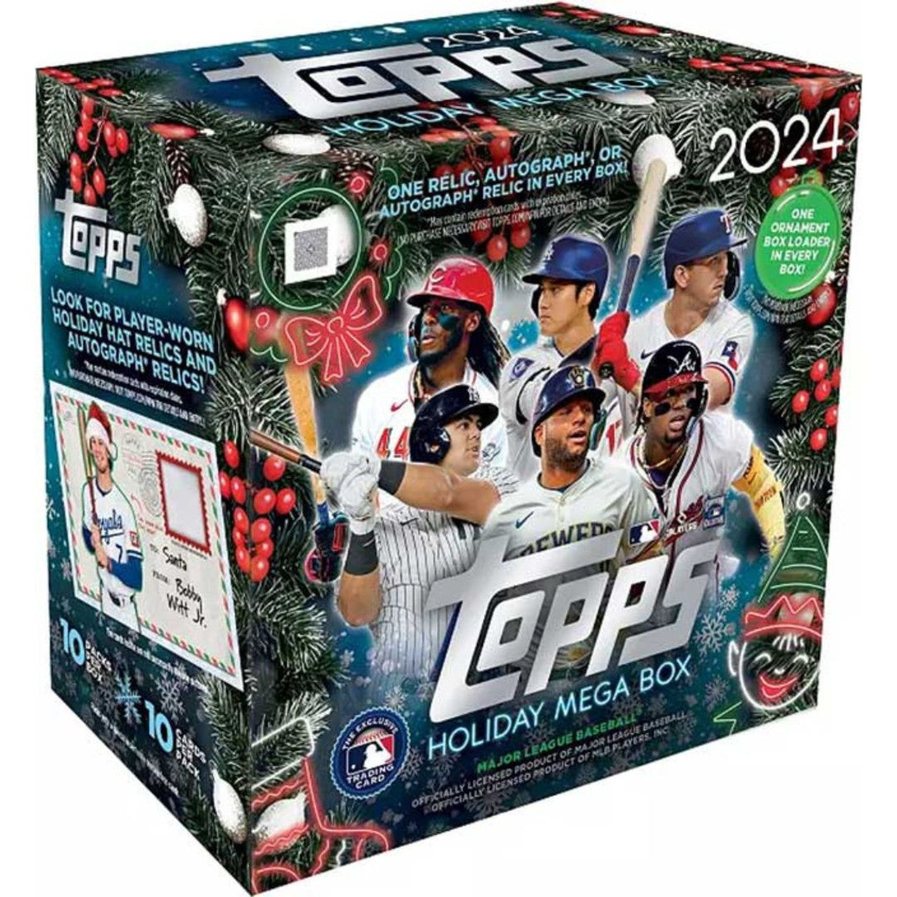 2024 Topps Holiday Baseball Mega Box - FACTORY SEALED — Sports Trading Cards
