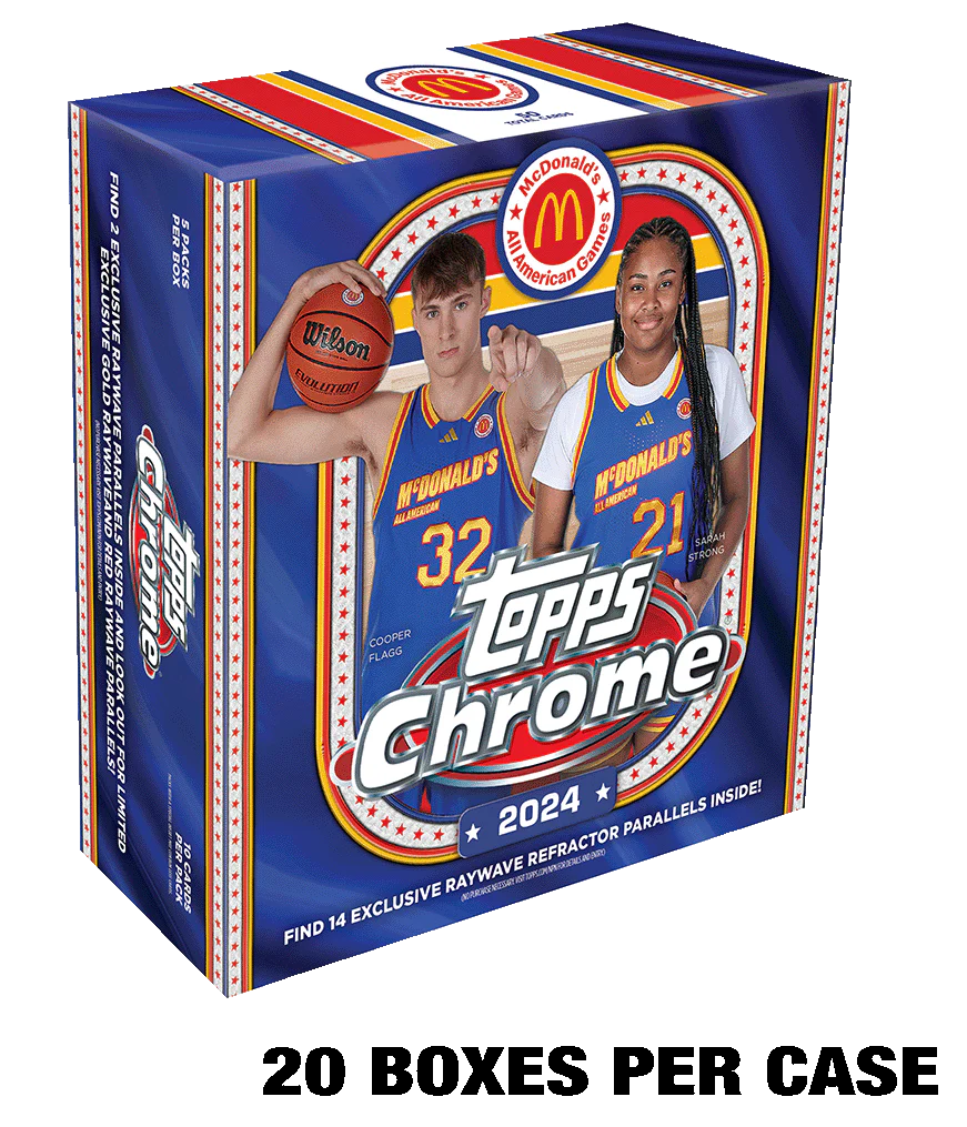 2024 Topps McDonald's All American Chrome® - Monster Box — Sports Trading Cards