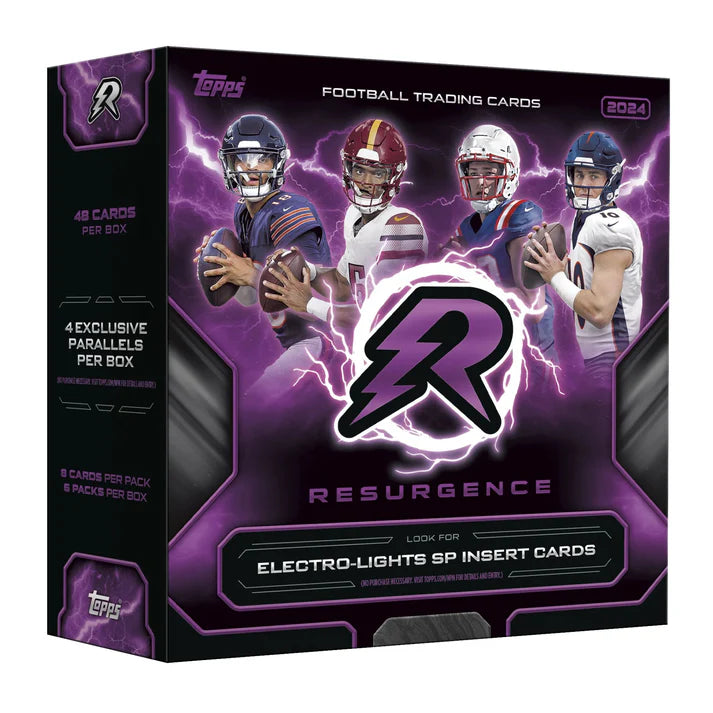 2024 Topps Resurgence Football Mega Box — Sports Trading Cards