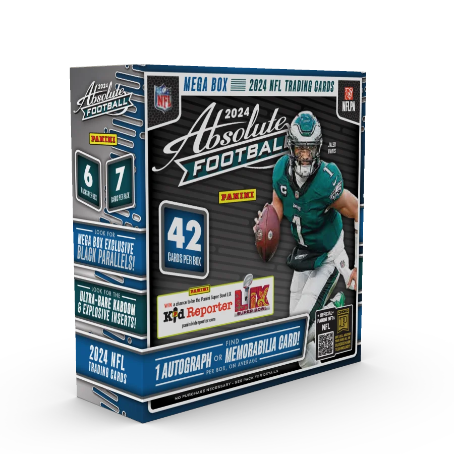 2024 Absolute Football Mega Box — Sports Trading Cards