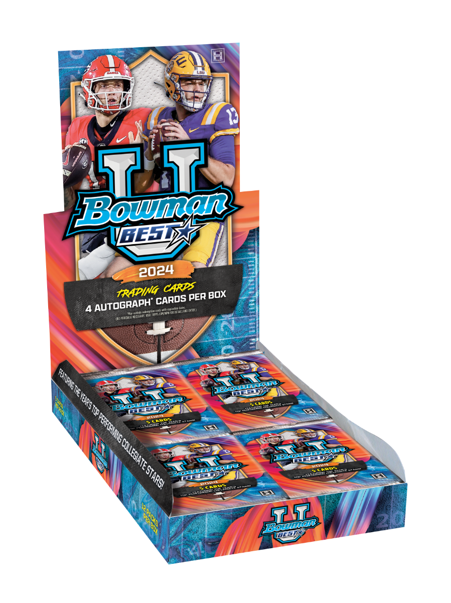 2024 Bowman University Best Football - Hobby Box — Sports Trading Cards