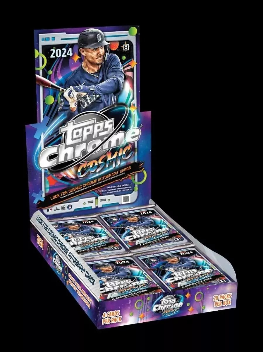2024 Topps Chrome Cosmic Baseball Sealed Hobby Box - SEALED — Sports Trading Cards