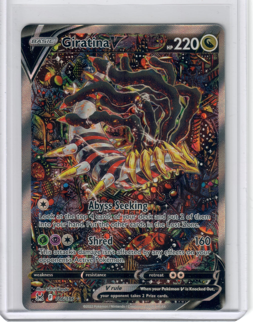 Giratina V (Alternate Full Art) - SWSH11: Lost Origin (SWSH11) — Pokemon
