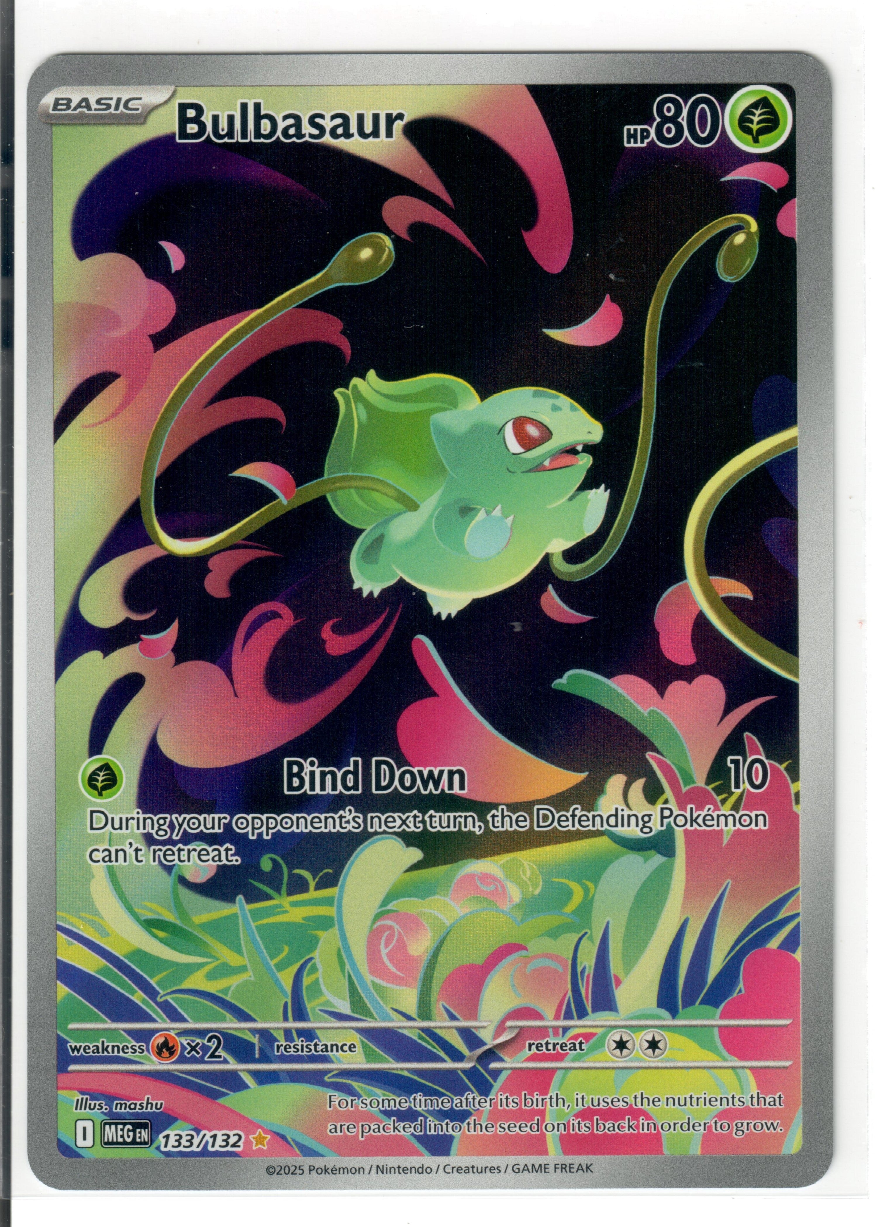 Bulbasaur - 133/132 - ME01: Mega Evolution (MEG) — Pokemon