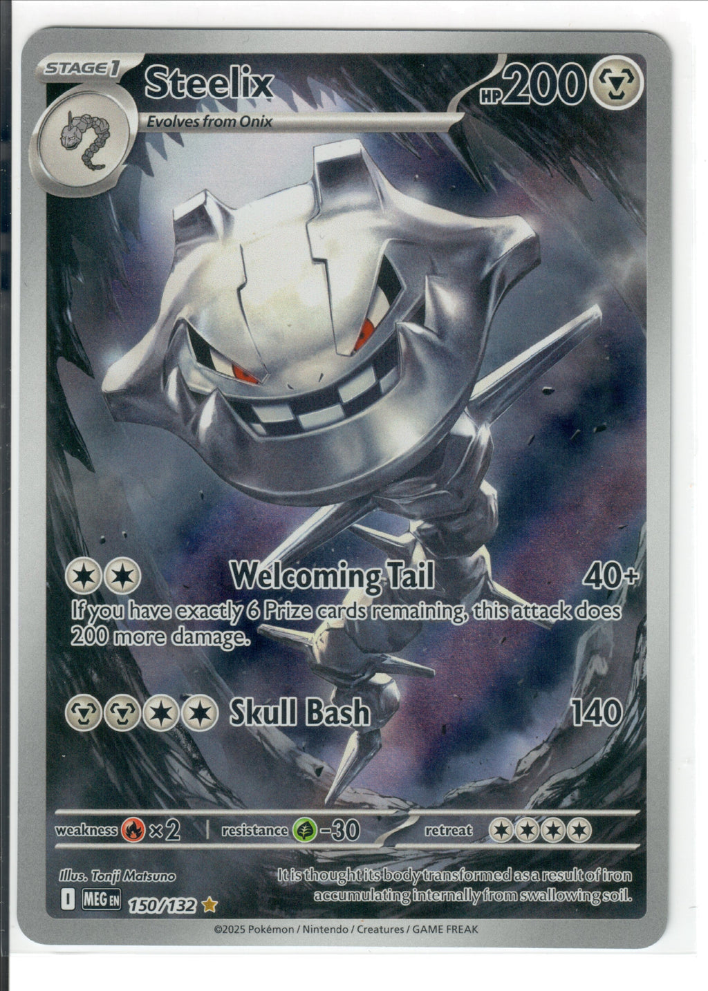 Steelix - 150/132 - ME01: Mega Evolution (MEG) — Pokemon