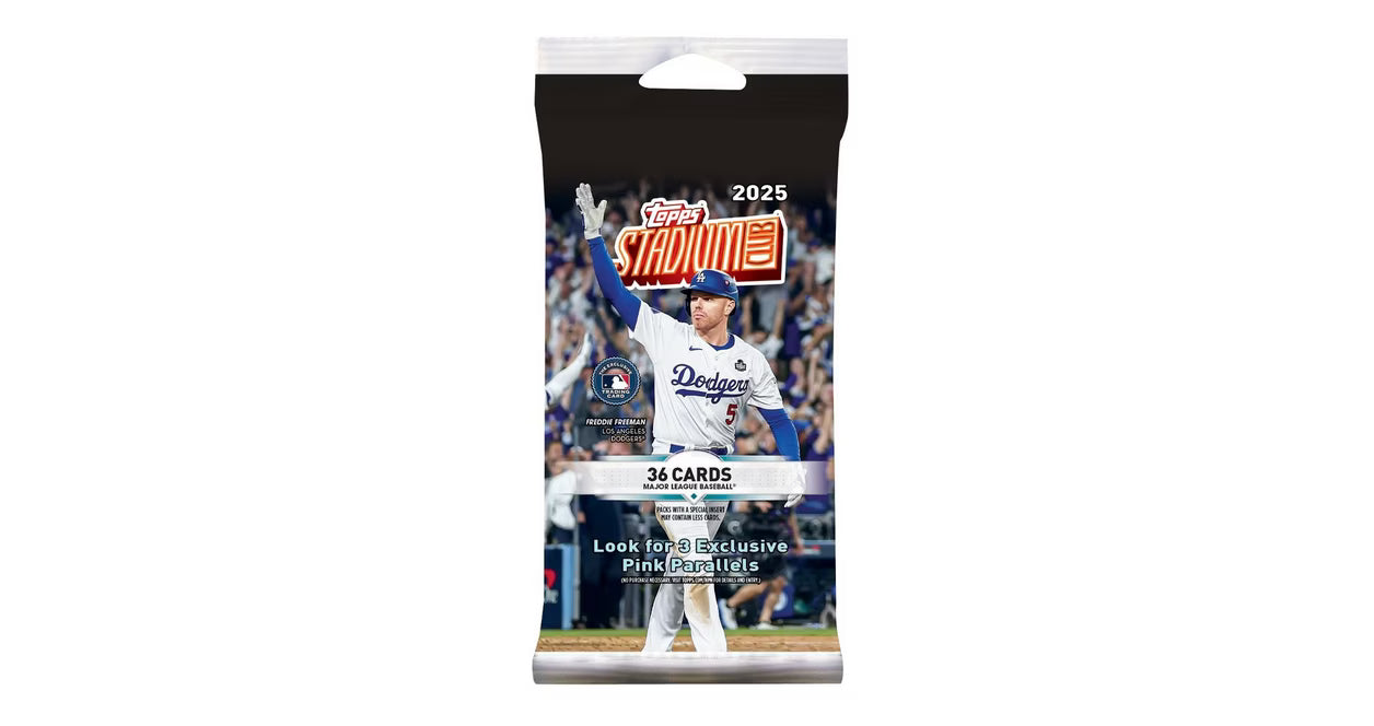 2025 Topps Stadium Club Baseball Fat Pack — Sports Trading Cards