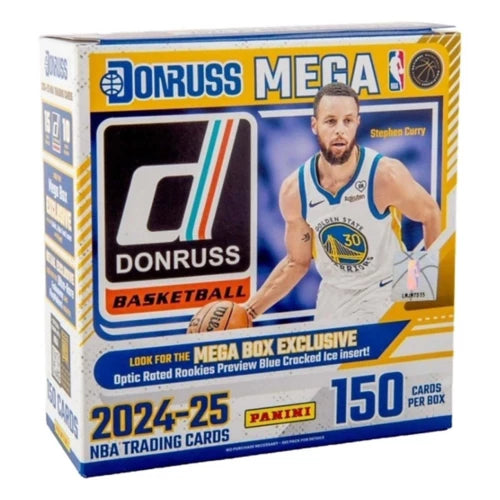 2024-25 Panini Donruss Basketball NBA Mega Box — Sports Trading Cards