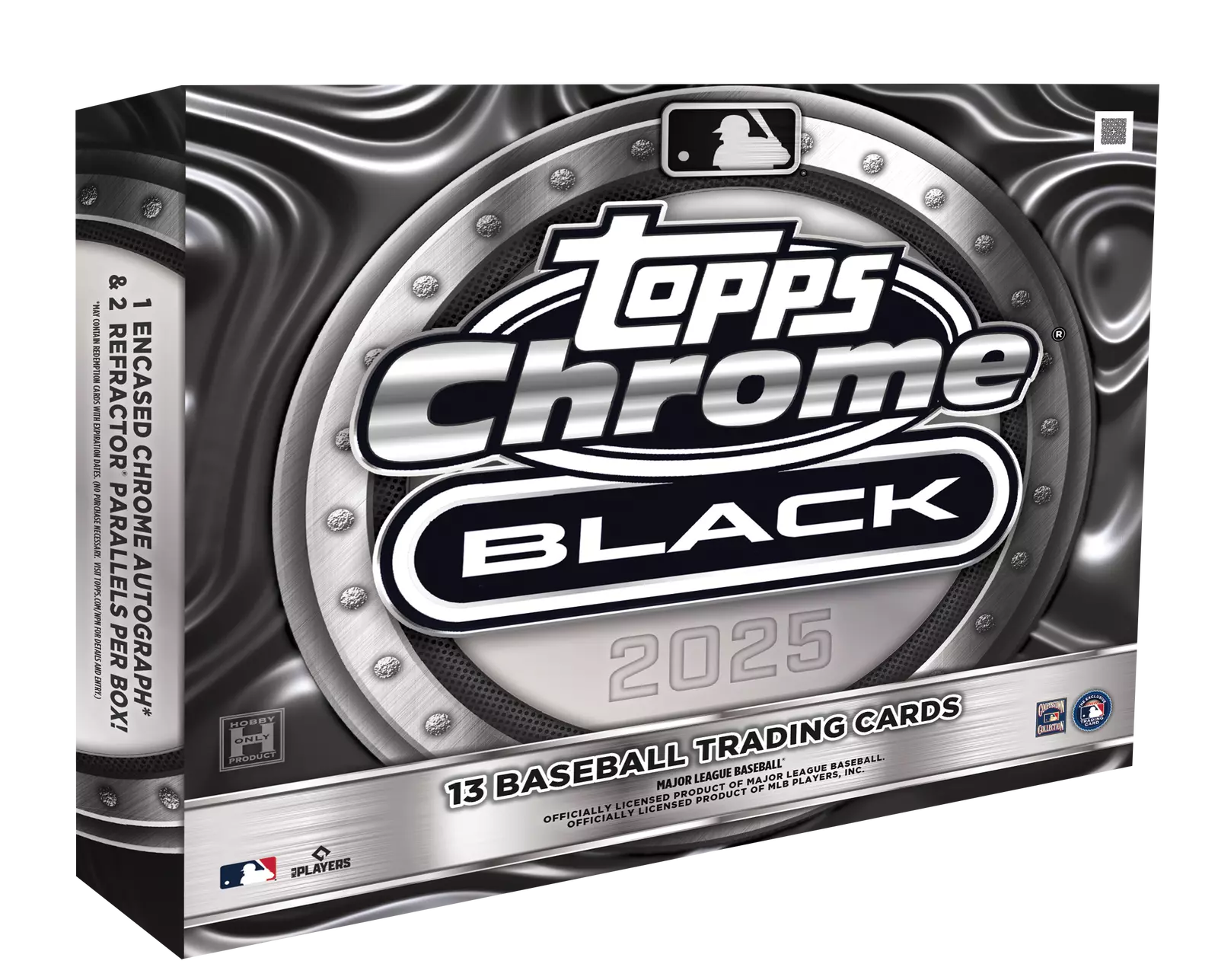 2025 Topps Chrome Black Baseball Hobby Box — Sports Trading Cards