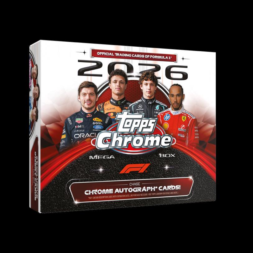 2026 Topps Chrome Formula 1 Mega Box