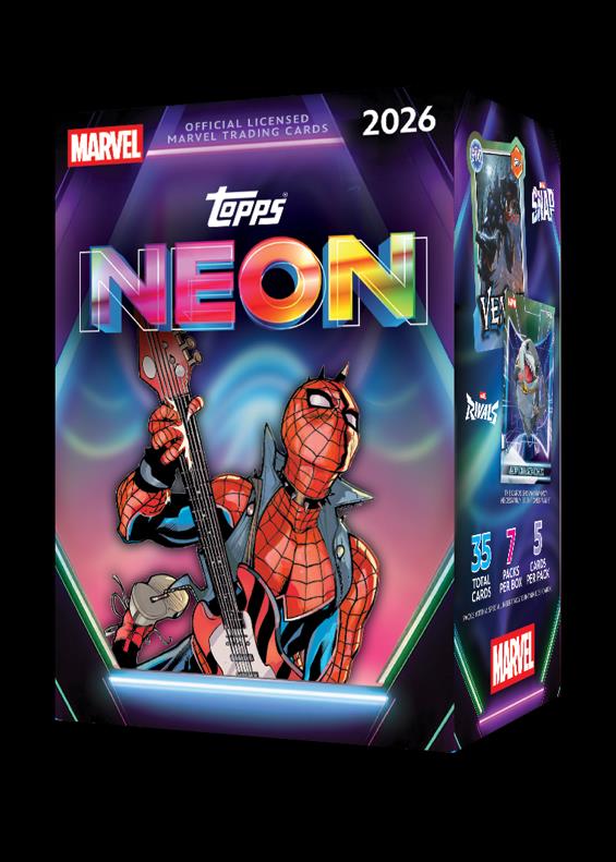 2026 Topps Marvel Neon Value Box