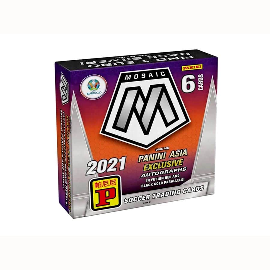 2020-21 Panini Mosaic EURO Soccer UEFA TMALL Box — Sports Trading Cards