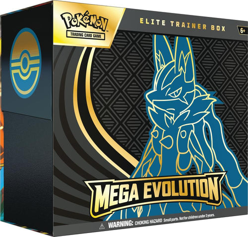 Mega Evolution Elite Trainer Box [Mega Lucario] - ME01: Mega Evolution (MEG) — Pokemon