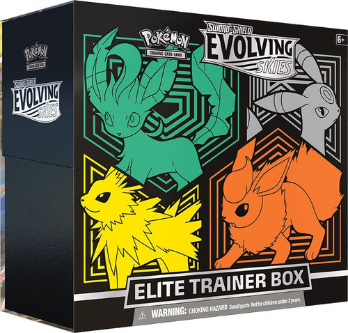Evolving Skies Elite Trainer Box - SWSH07: Evolving Skies (SWSH07) [Flareon/Jolteon/Umbreon/Leafeon] — Pokemon