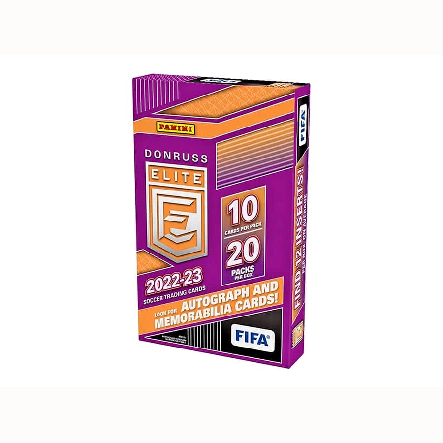 2022-23 Donruss Elite FIFA Soccer Retail Display — Sports Trading Cards