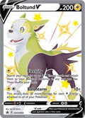 2021 POKEMON SWSH BLACK STAR PROMO #085 FA/BOLTUND V SHINING FATES TINS PSA 10
