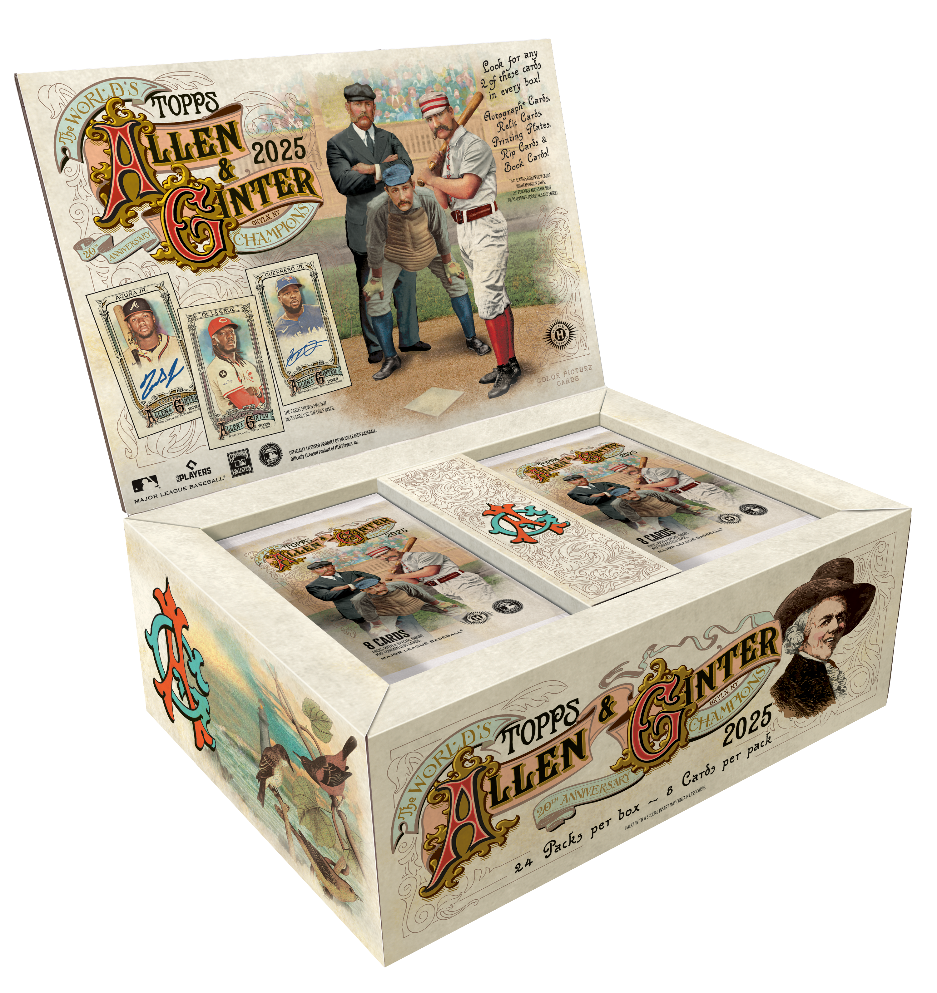 2025 Topps Allen & Ginter Baseball Hobby Box — Sports Trading Cards