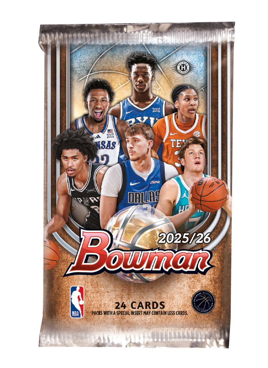 2025-26 Bowman Basketball Hanger Box — Sports Trading Cards