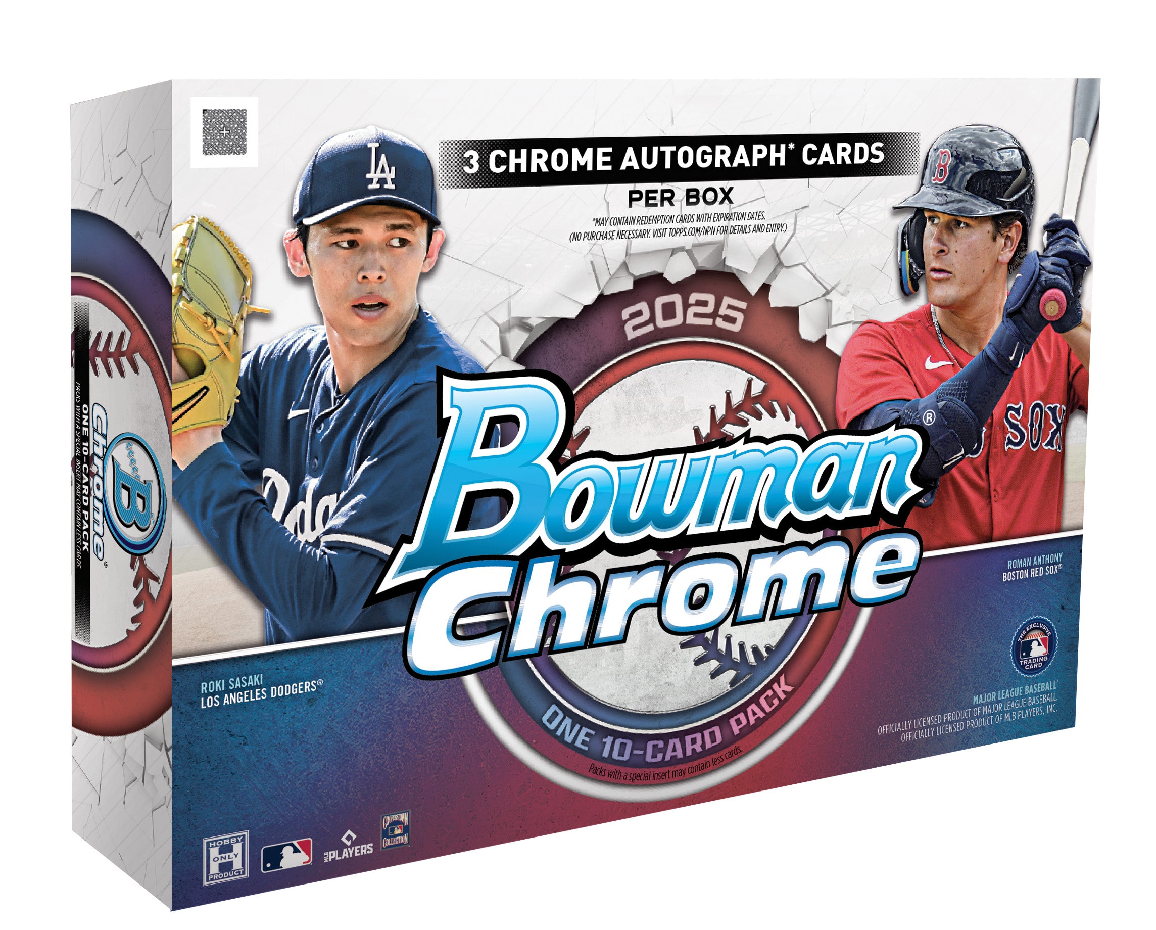 2025 Bowman Chrome Baseball Breaker Delight Box — Sports Trading Cards
