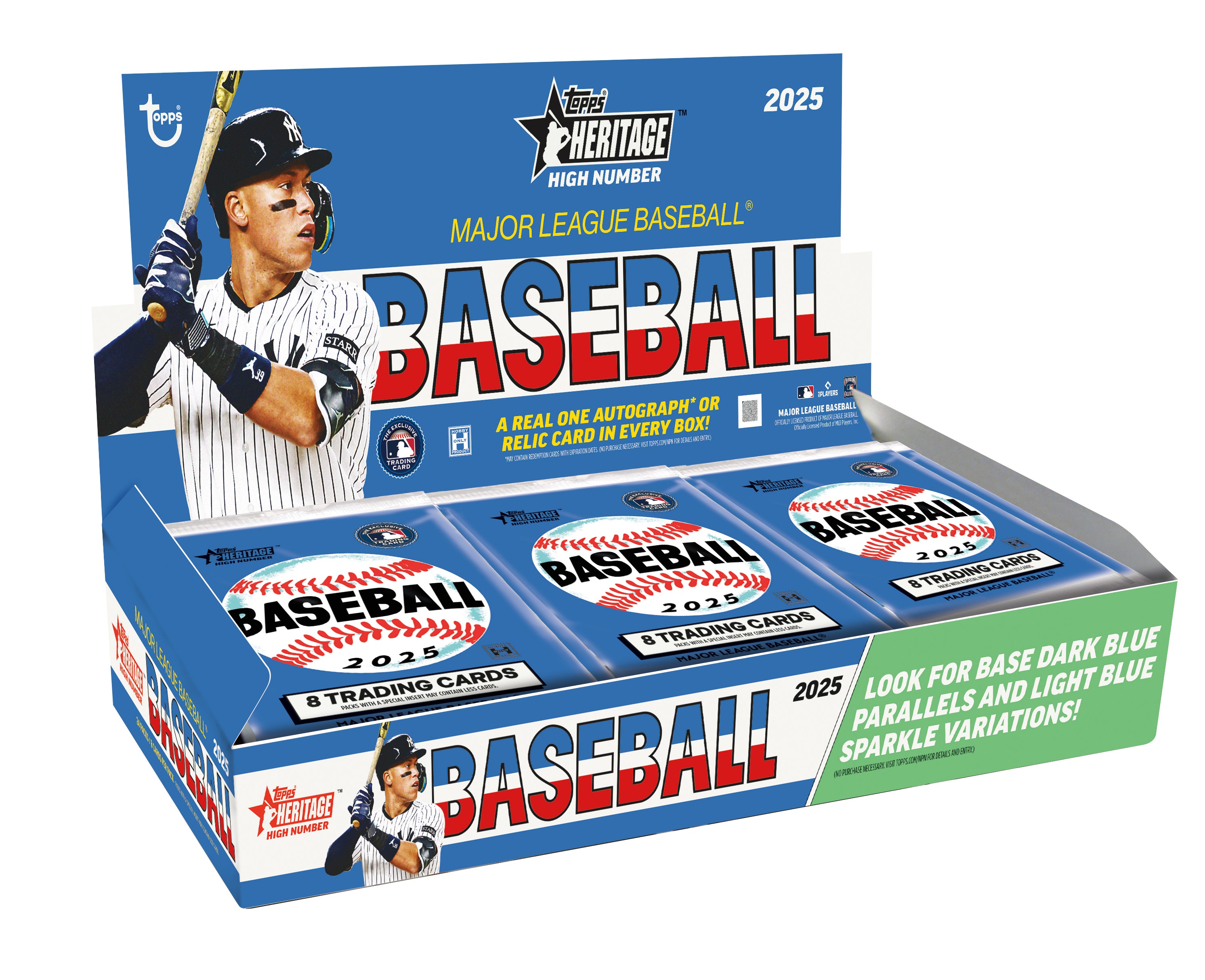 2025 Topps Heritage High Number Baseball Hobby Box — Sports Trading Cards