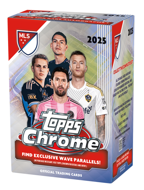 Topps Chrome® MLS 2025 Value Box — Sports Trading Cards