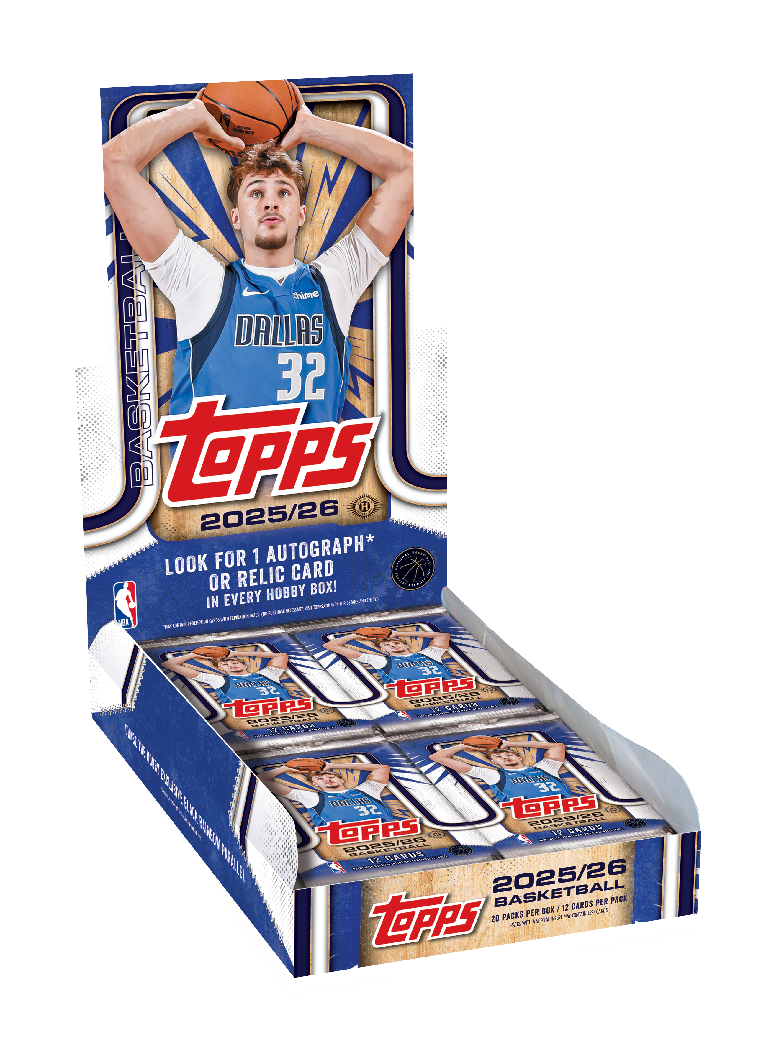 2025-26 Topps NBA Flagship Hobby Box — Sports Trading Cards